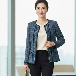 Vintage David Brooks Tweed Blazer Size 10